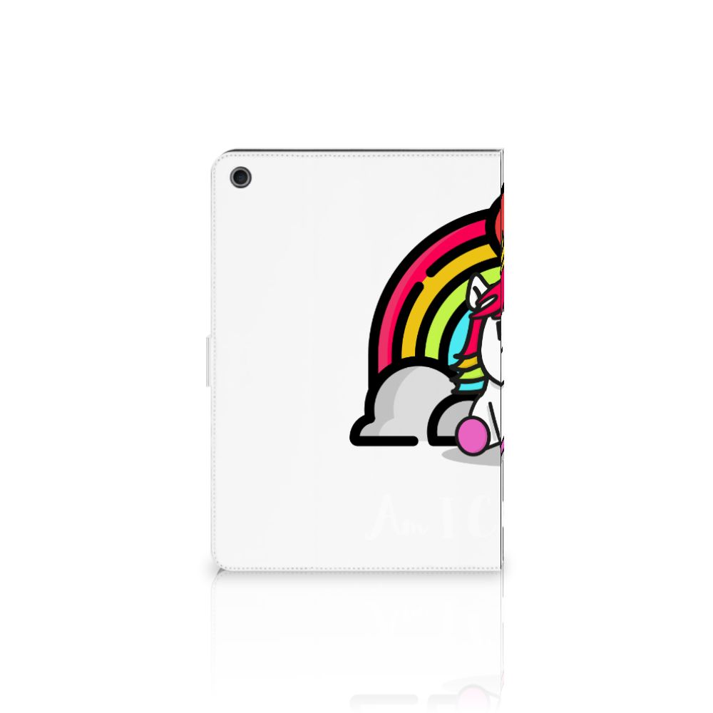 Hippe Tablet Hoes Unicorn Cute - open hoes