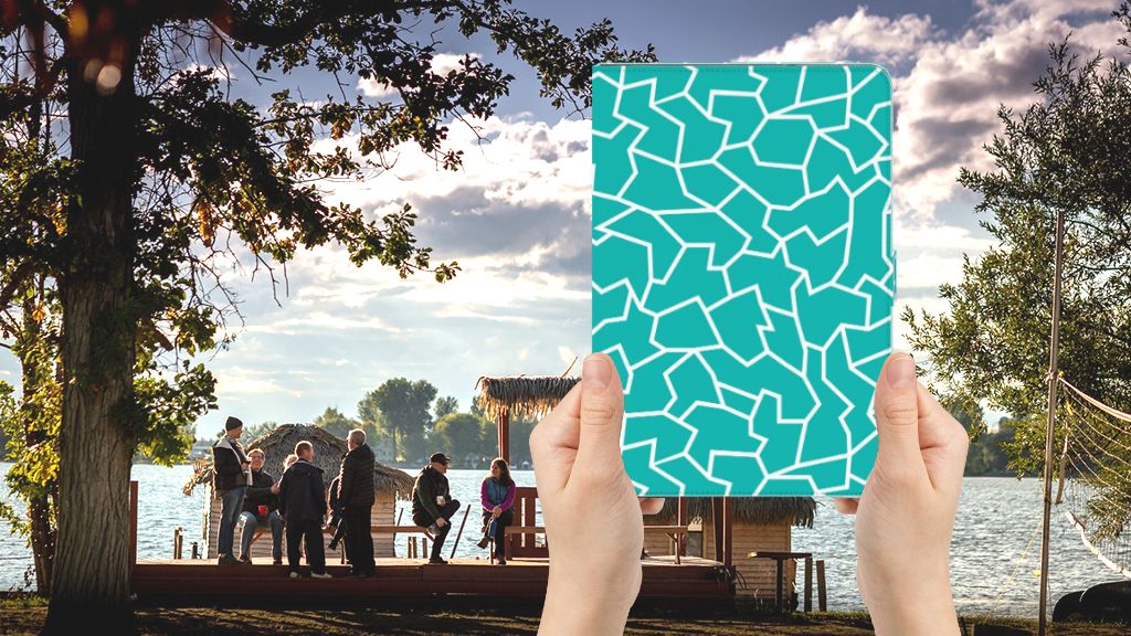 Hoes Cracks Blue - voorkant