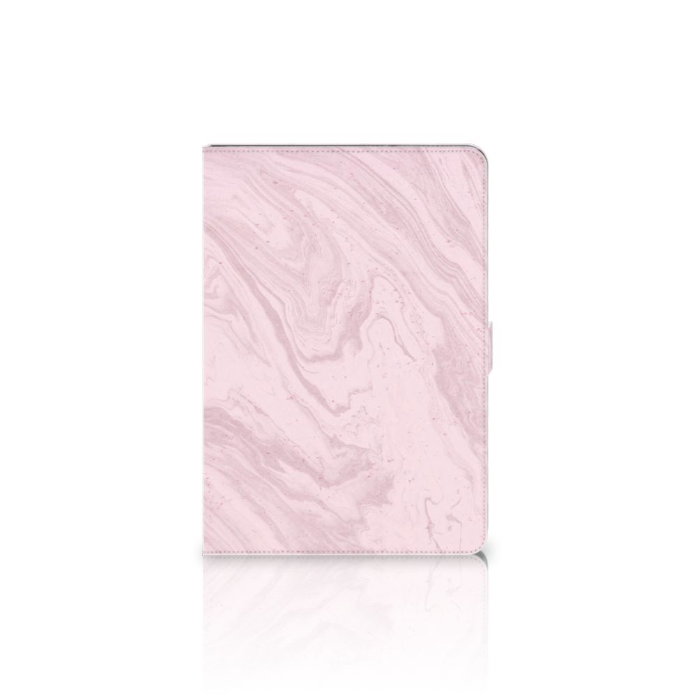 Leuk Tablet hoesje Marble Pink - Origineel Cadeau Vriendin - achterkant