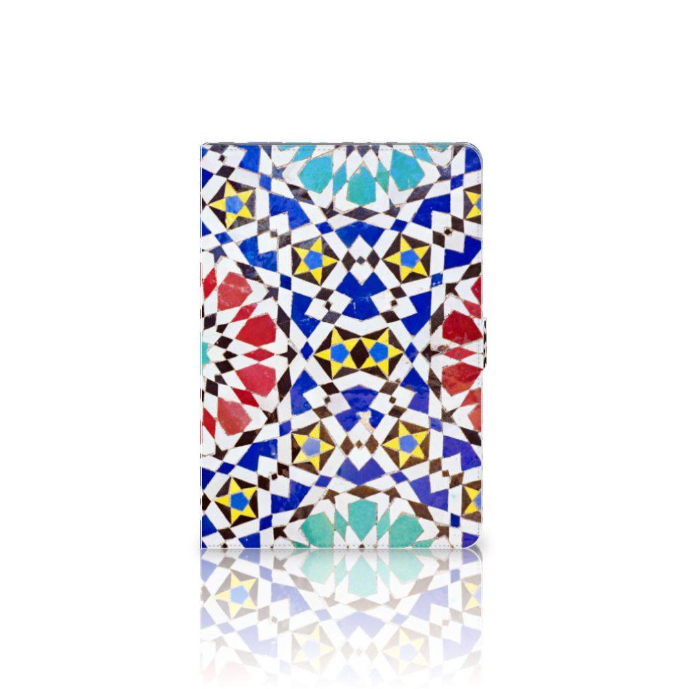 Leuk Tablet hoesje Mozaïek - achterkant