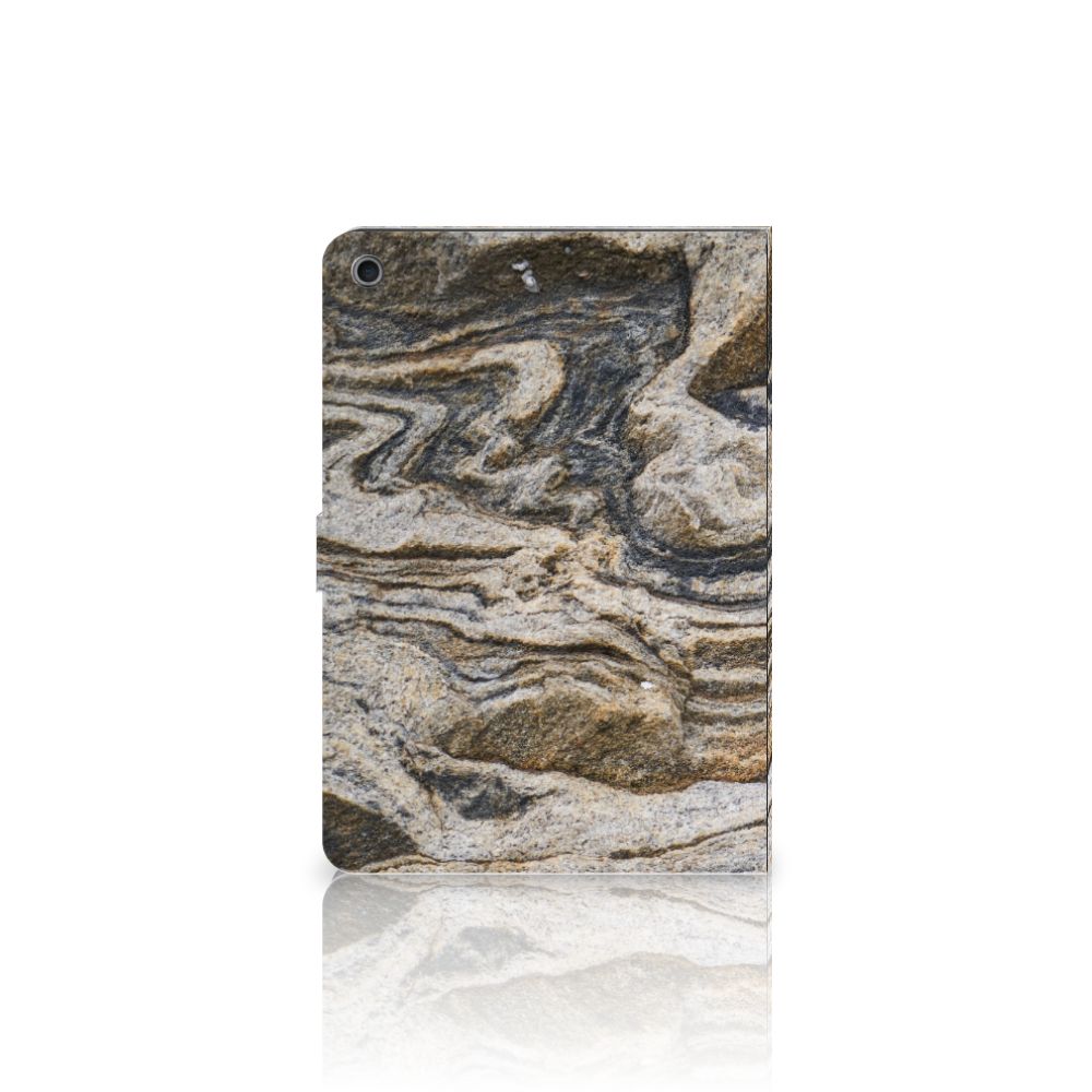 Leuk Tablet hoesje Steen - open hoes