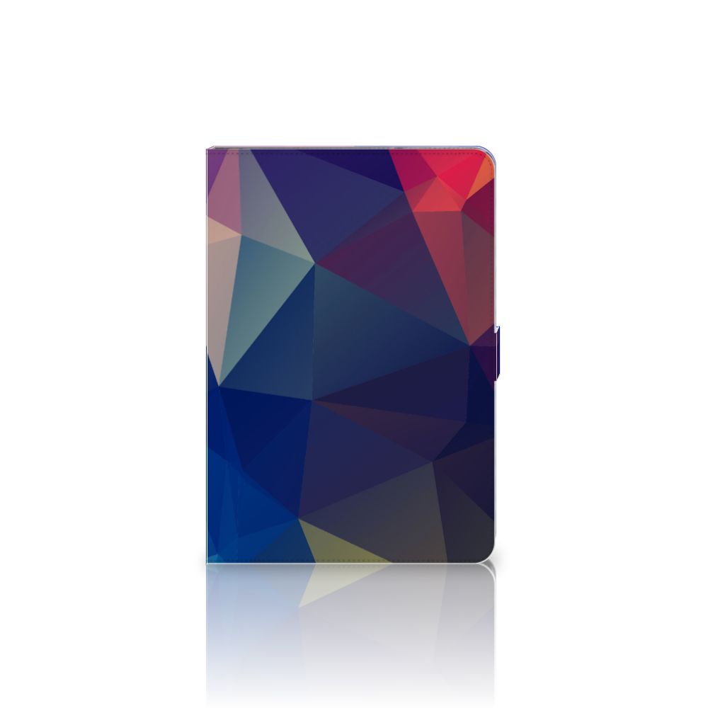Tablet Beschermhoes Polygon Dark - achterkant