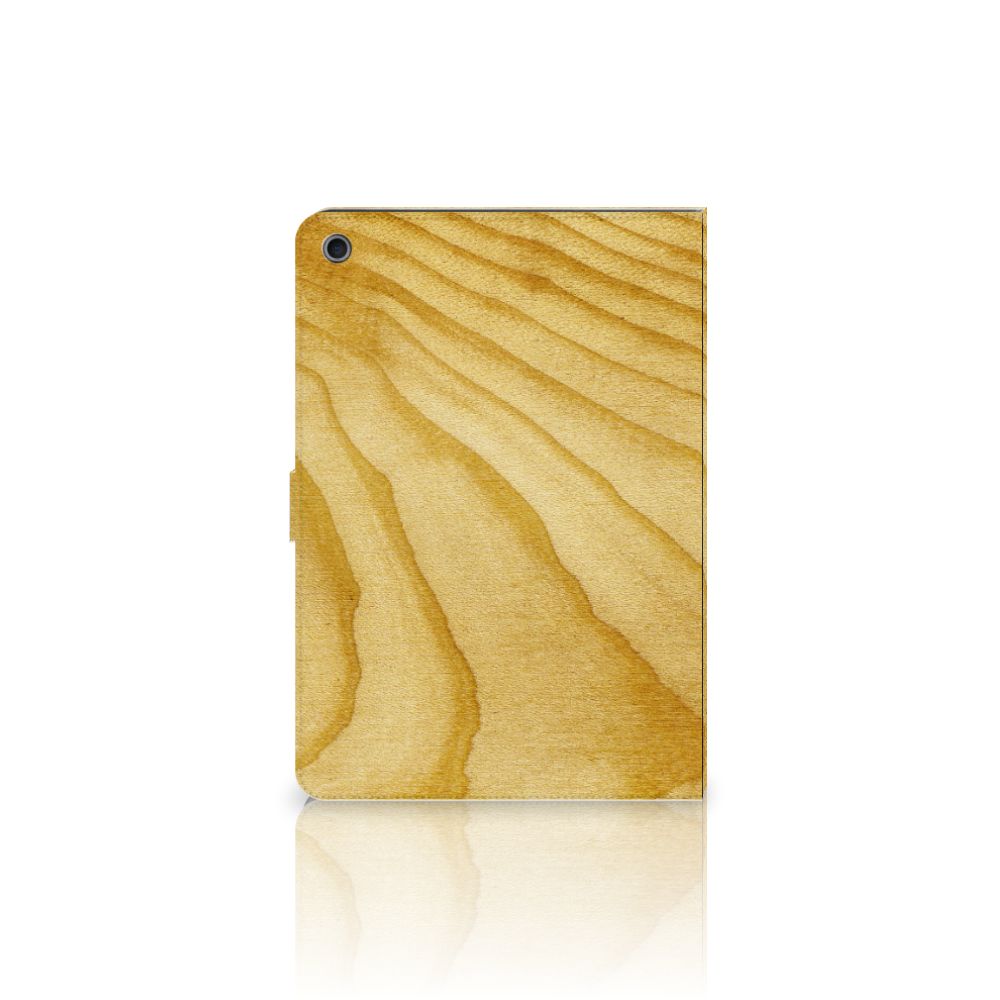 Tablet Book Cover Licht Hout - open hoes