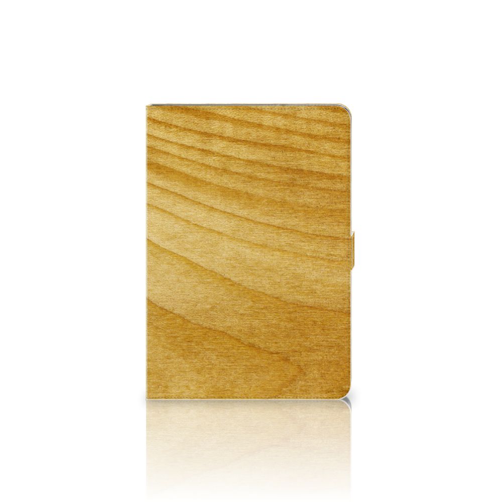 Tablet Book Cover Licht Hout - achterkant