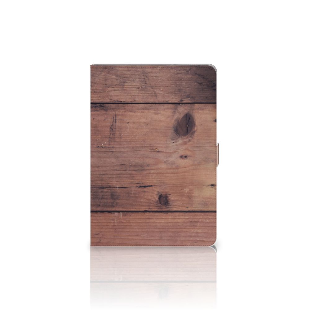 Tablet Book Cover Old Wood - achterkant