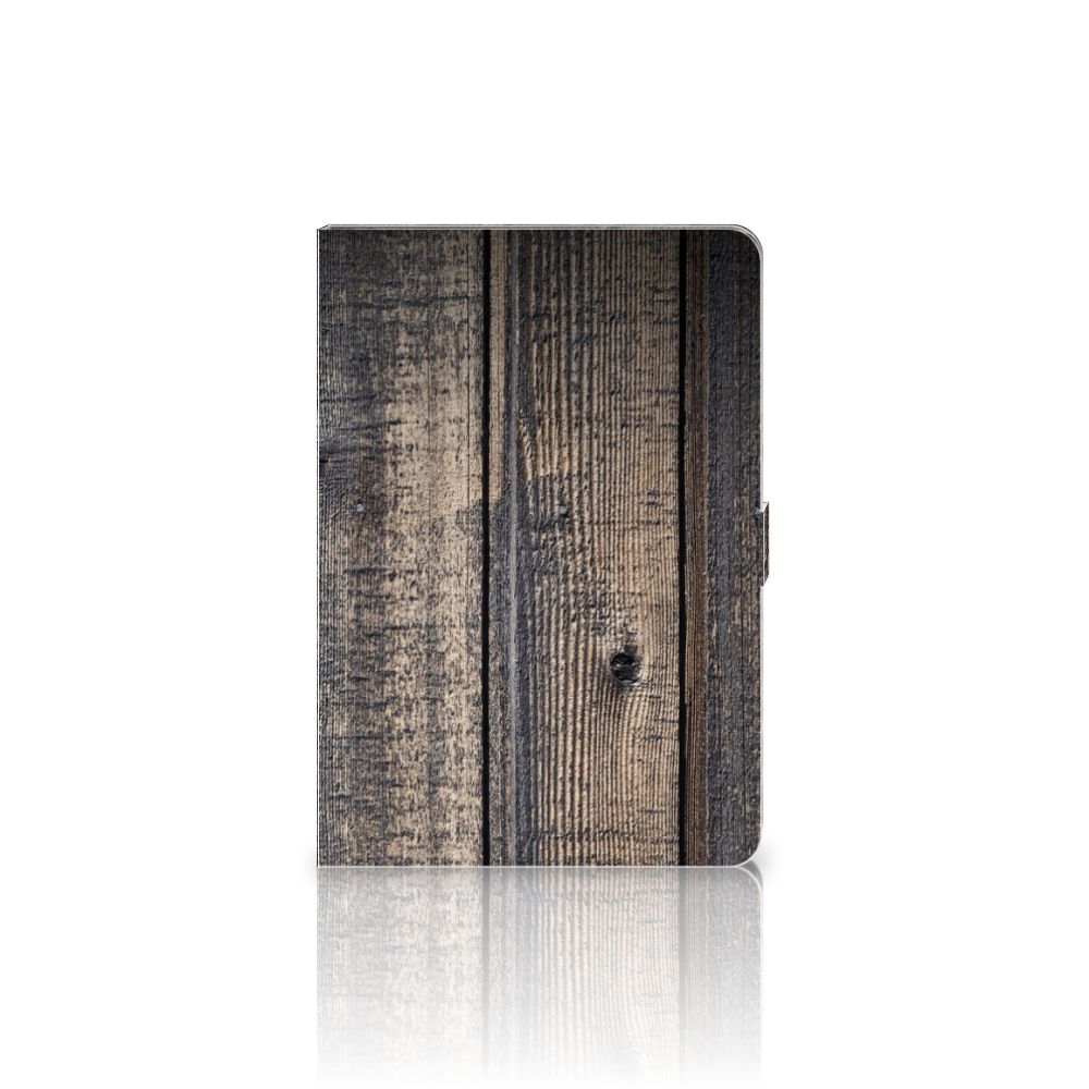 Tablet Book Cover Steigerhout - achterkant
