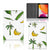 Tablet Cover Banana Tree - collage met voor-, achter- en binnenkant