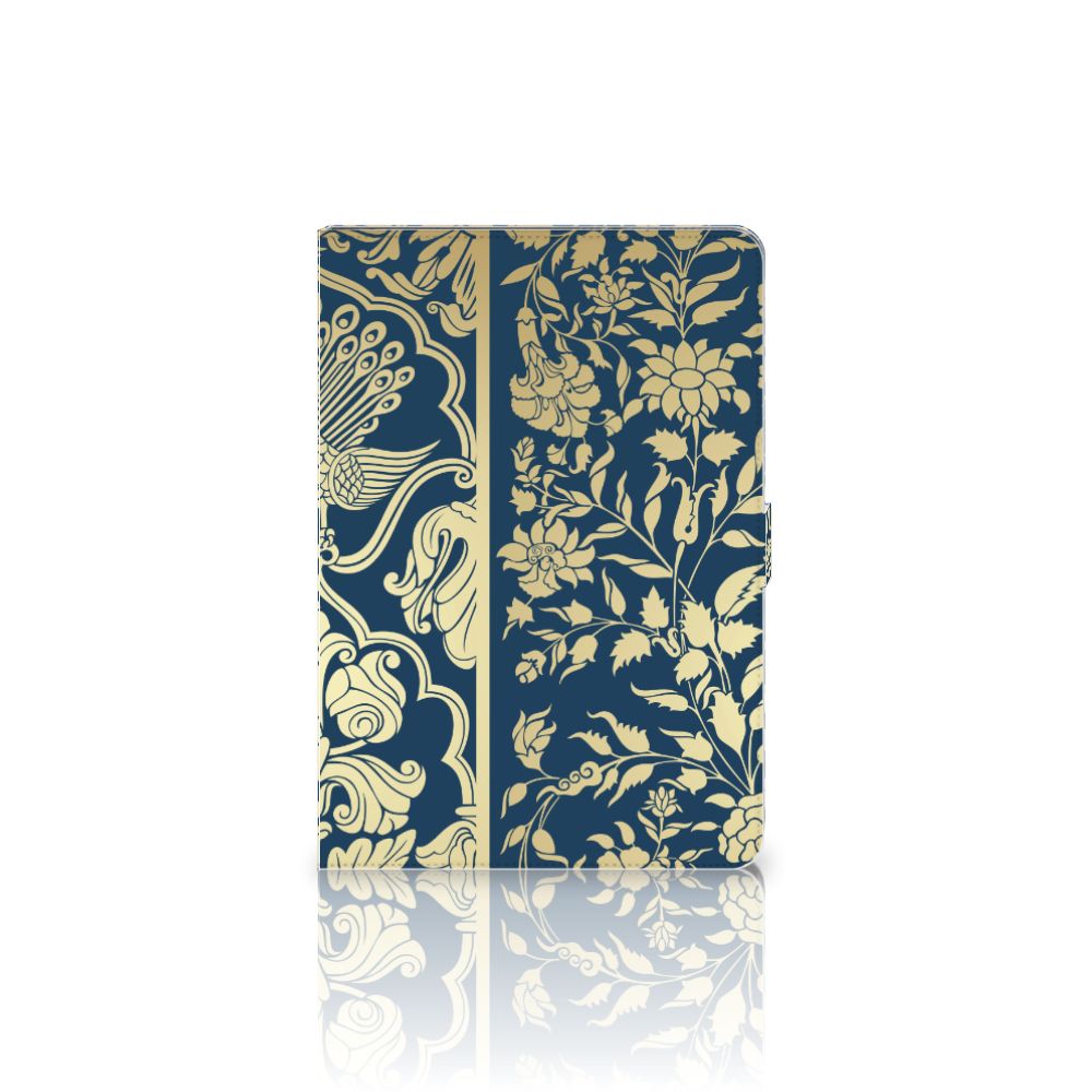 Tablet Cover Beige Flowers - achterkant