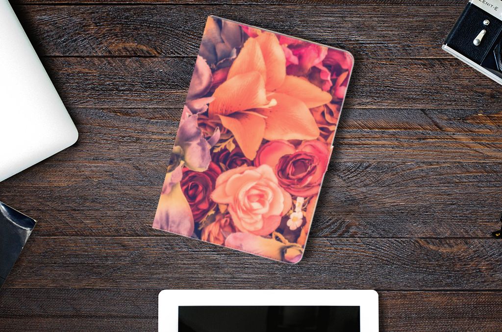 Tablet Cover Bosje Bloemen - lifestylefoto