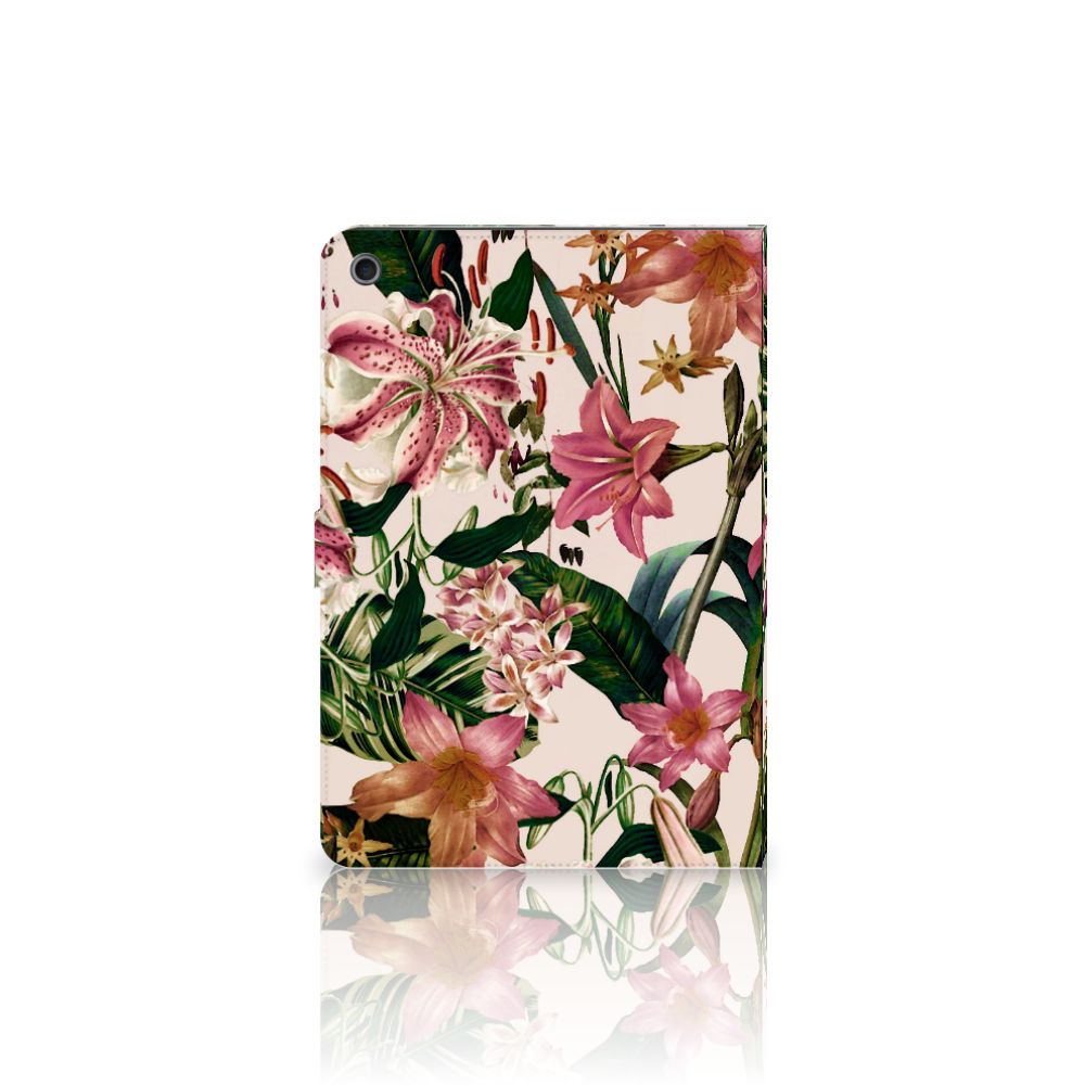 Tablet Cover Flowers - open hoes
