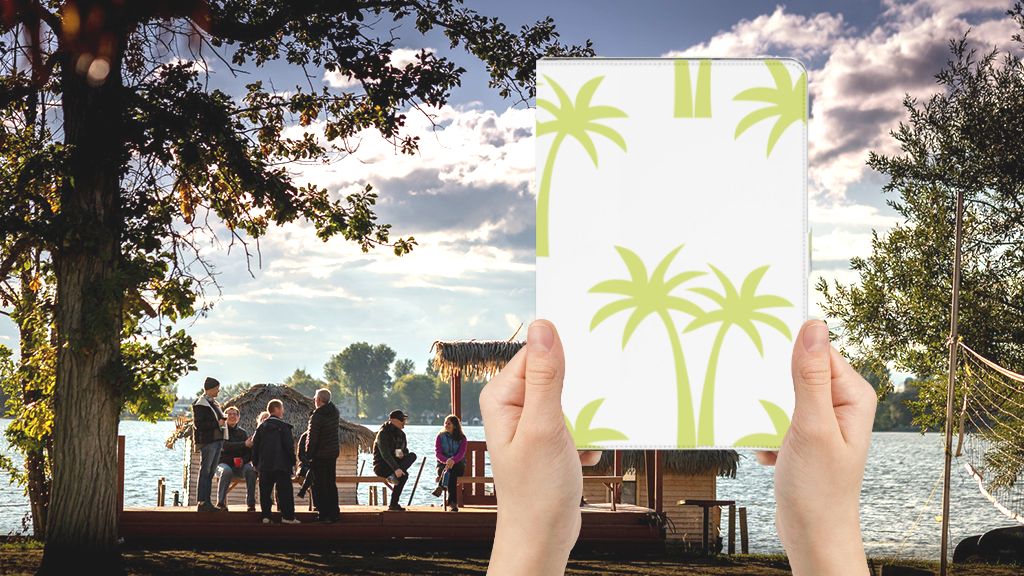 Tablet Cover Palmtrees - voorkant