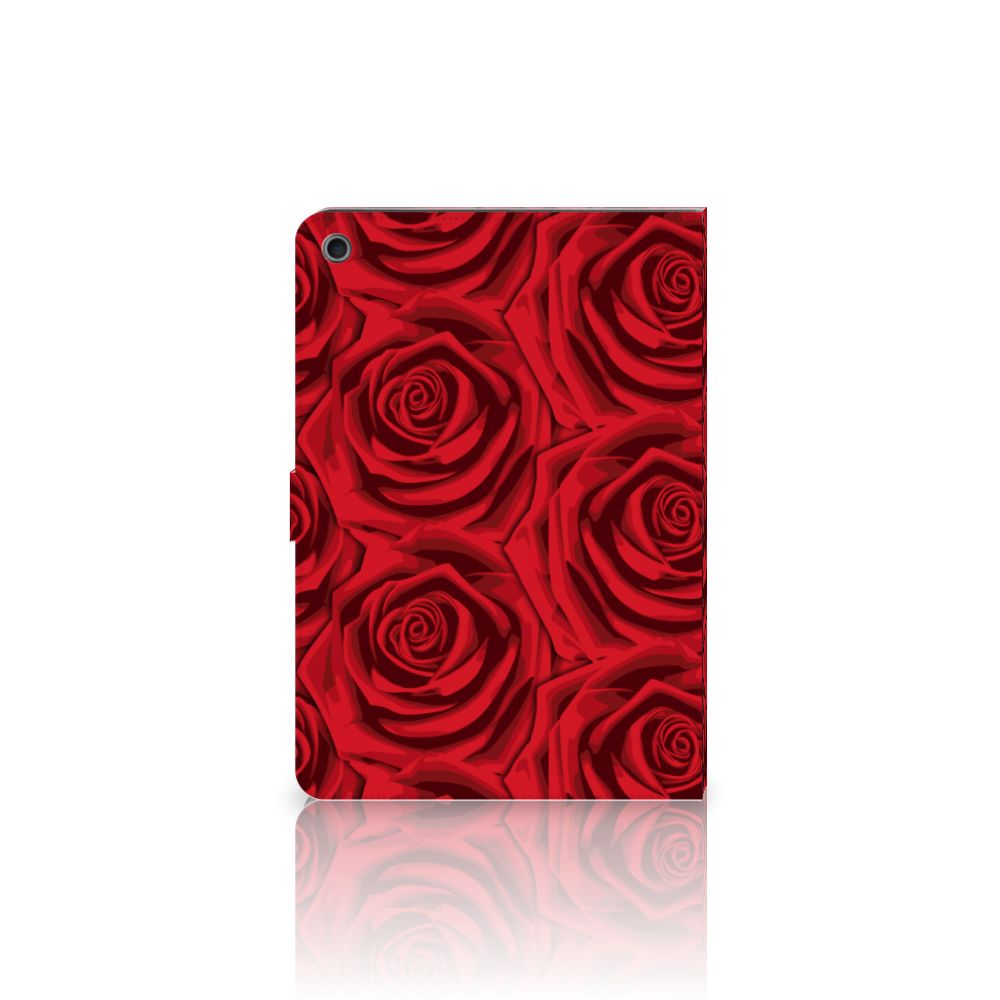 Tablet Cover Red Roses - open hoes