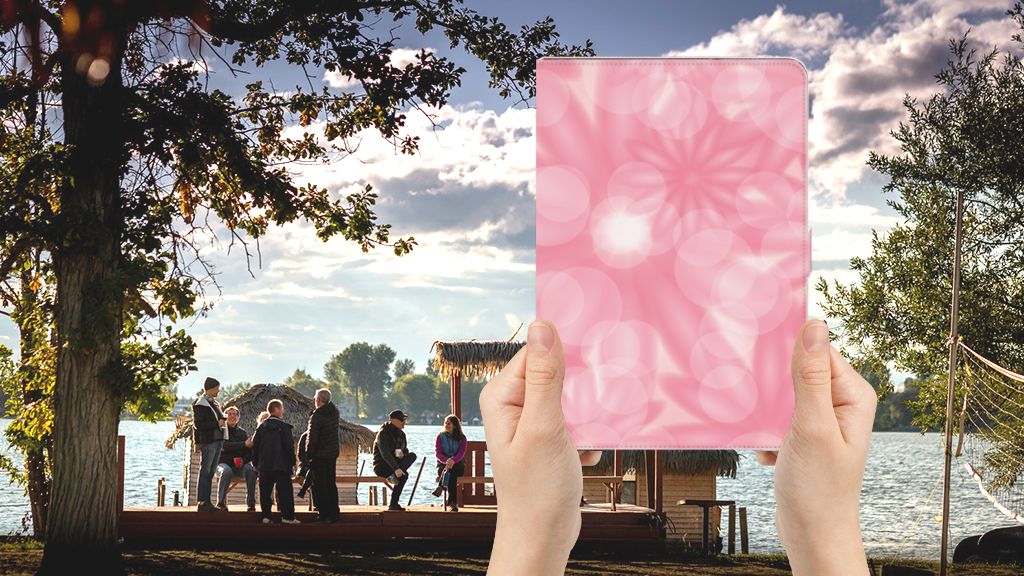 Tablet Cover Spring Flowers - voorkant