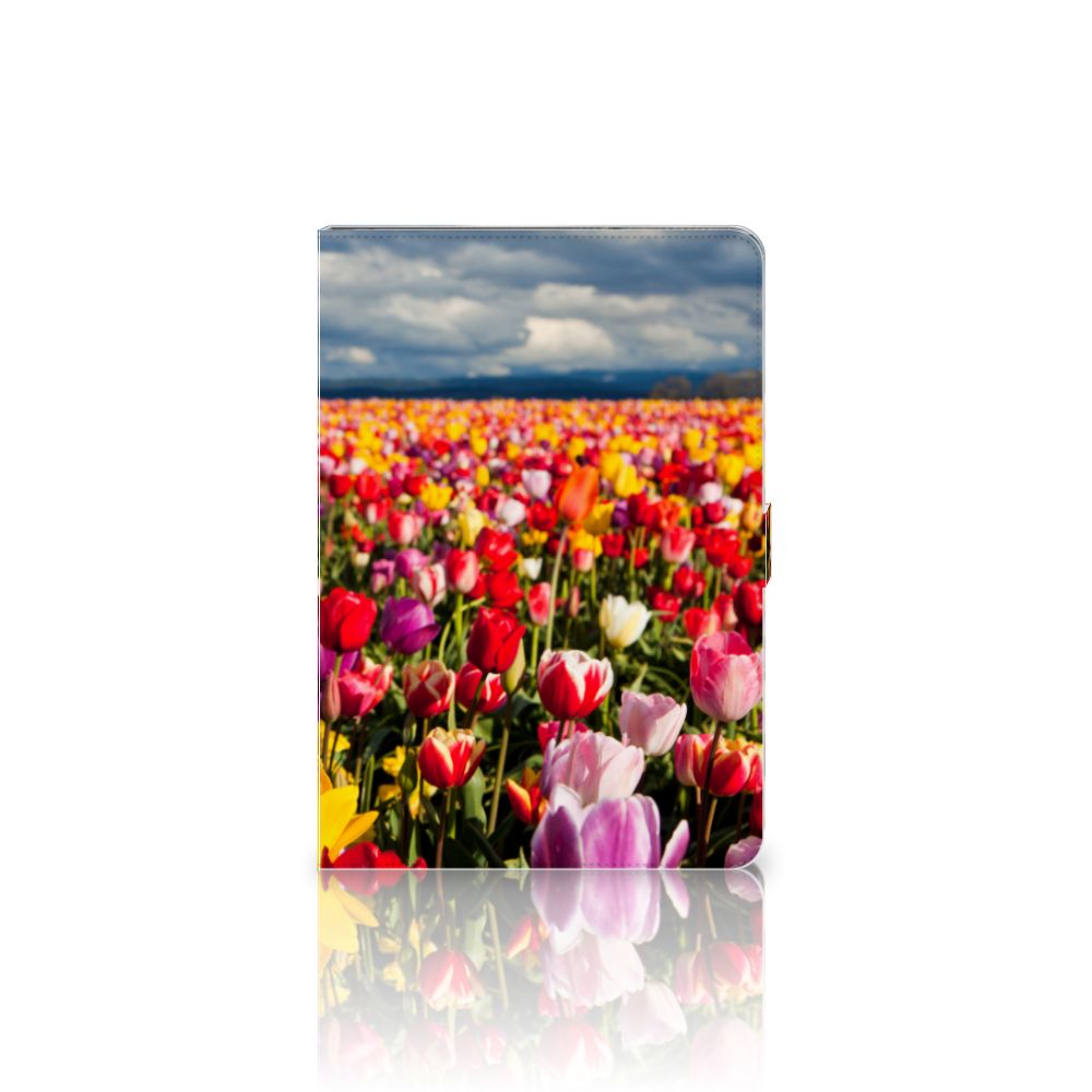 Tablet Cover Tulpen - achterkant