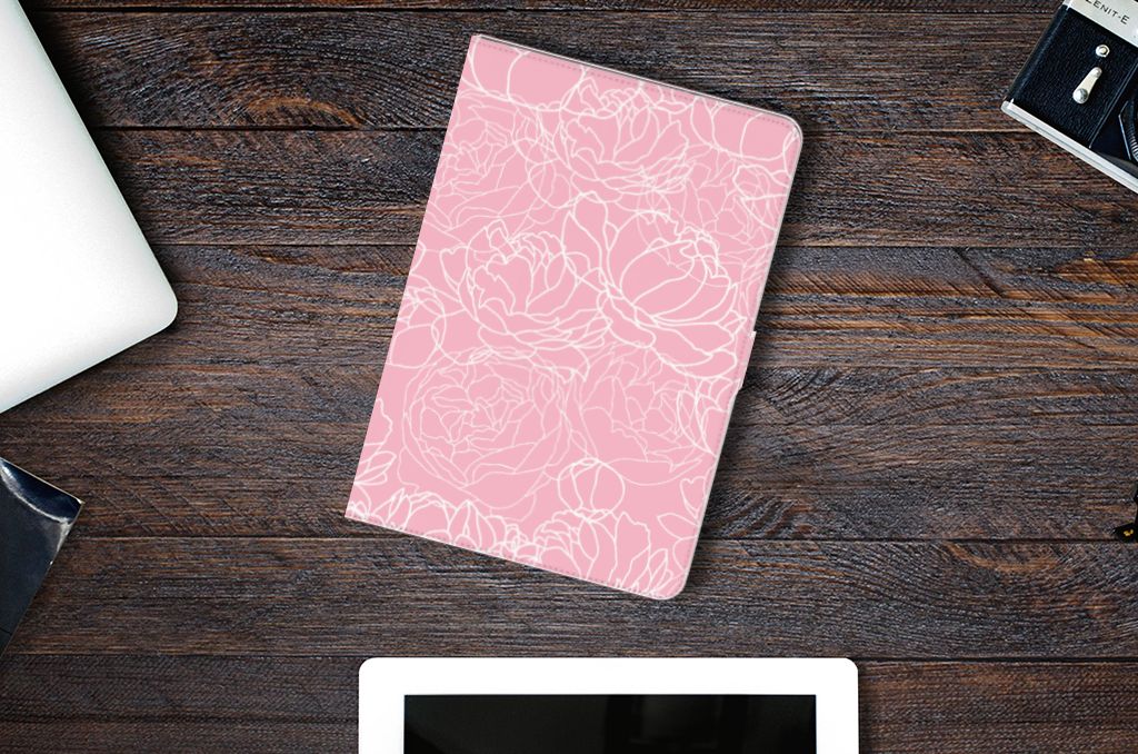 Tablet Cover White Flowers - lifestylefoto