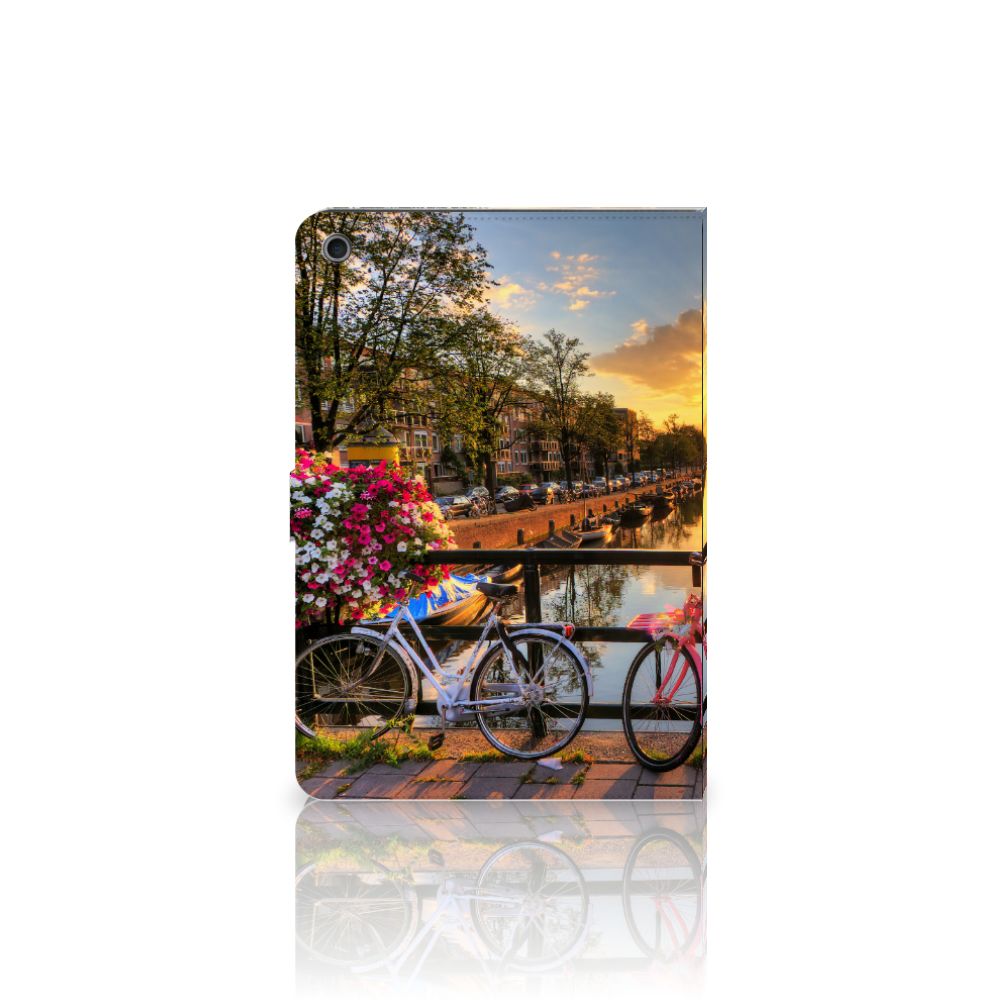 Tablet Flip Case Amsterdamse Grachten - open hoes