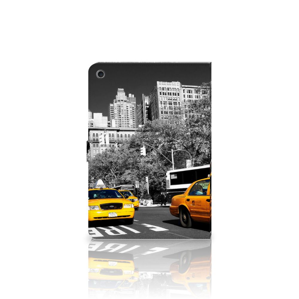 Tablet Flip Case New York Taxi - open hoes