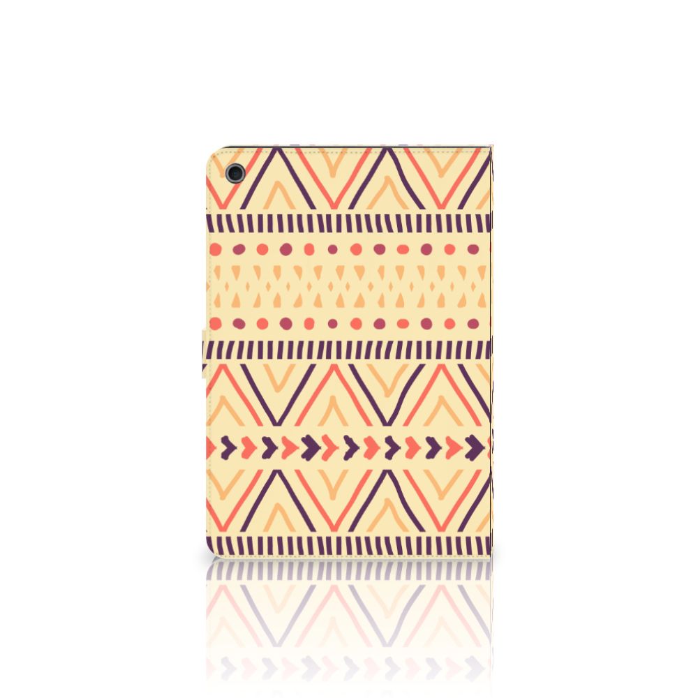 Tablet Hoes Aztec Yellow - open hoes