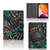 Tablet Hoes Aztec - collage met voor-, achter- en binnenkant