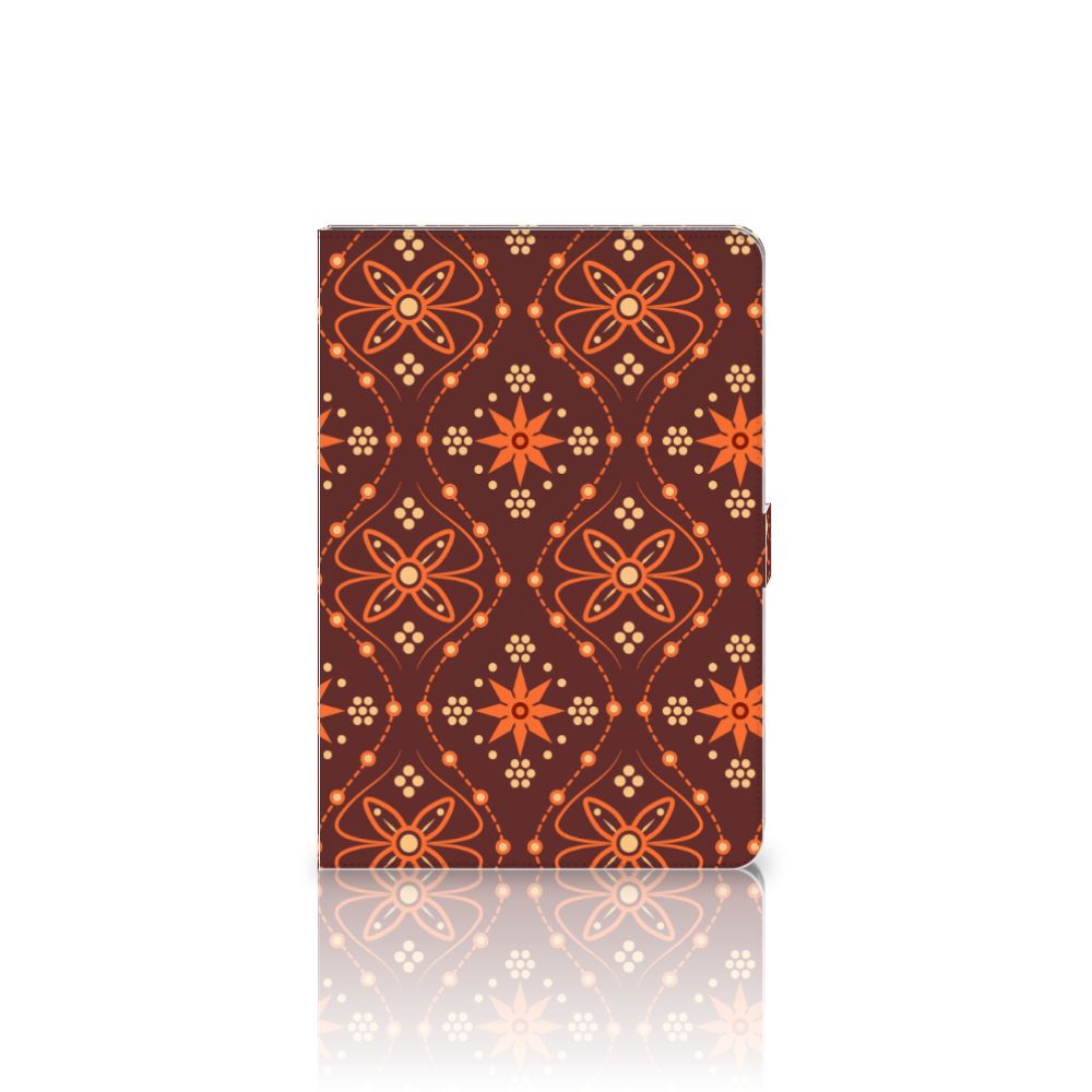 Tablet Hoes Batik Brown - achterkant