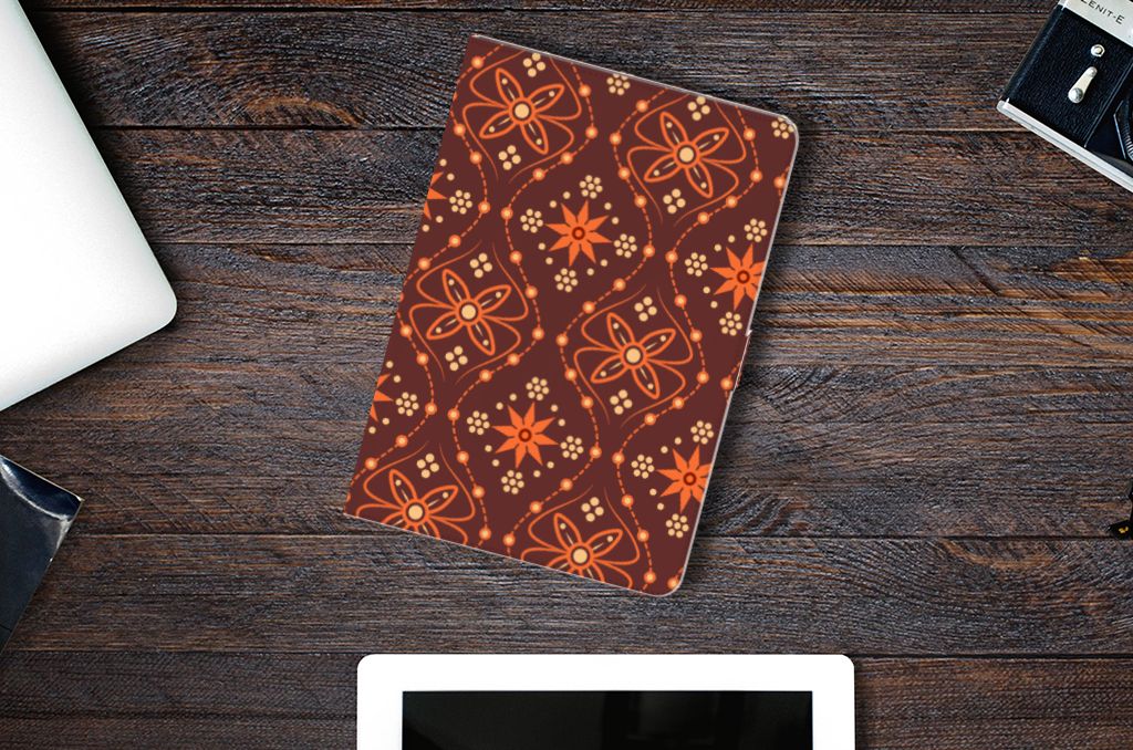 Tablet Hoes Batik Brown - lifestylefoto