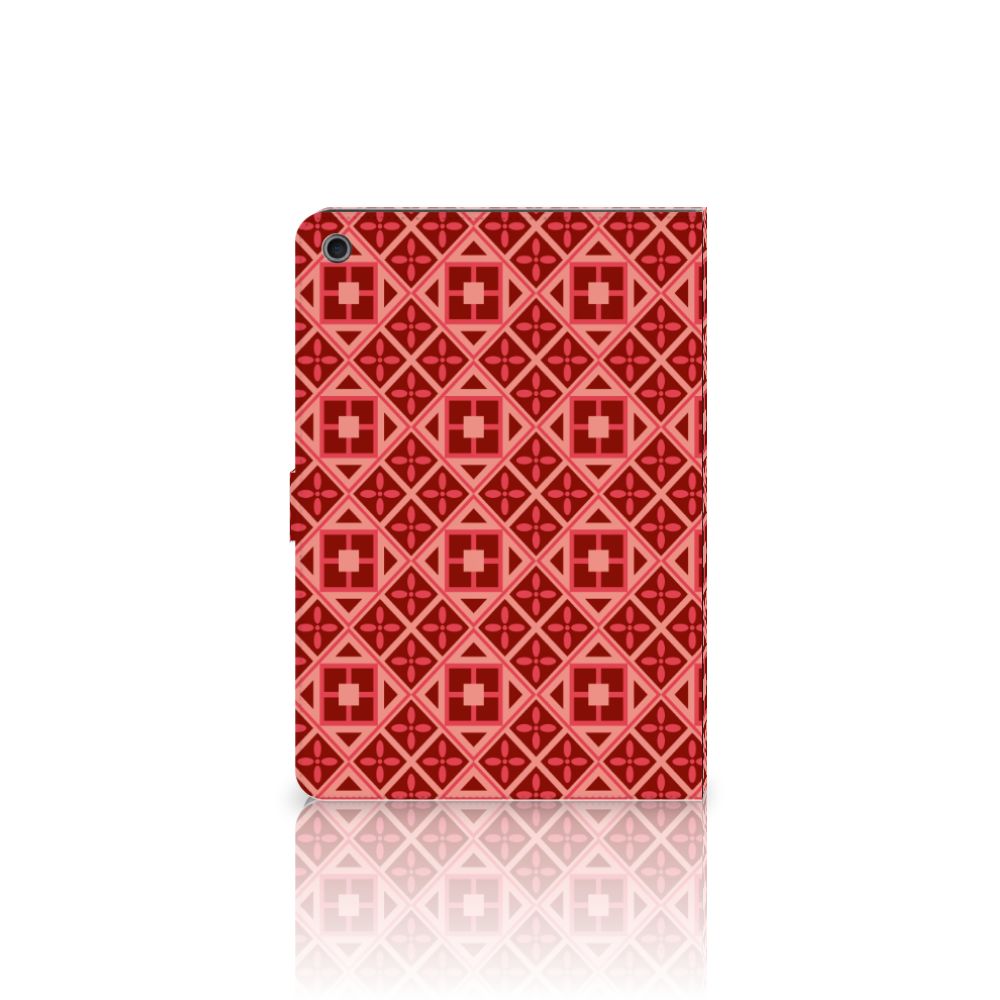 Tablet Hoes Batik Rood - open hoes