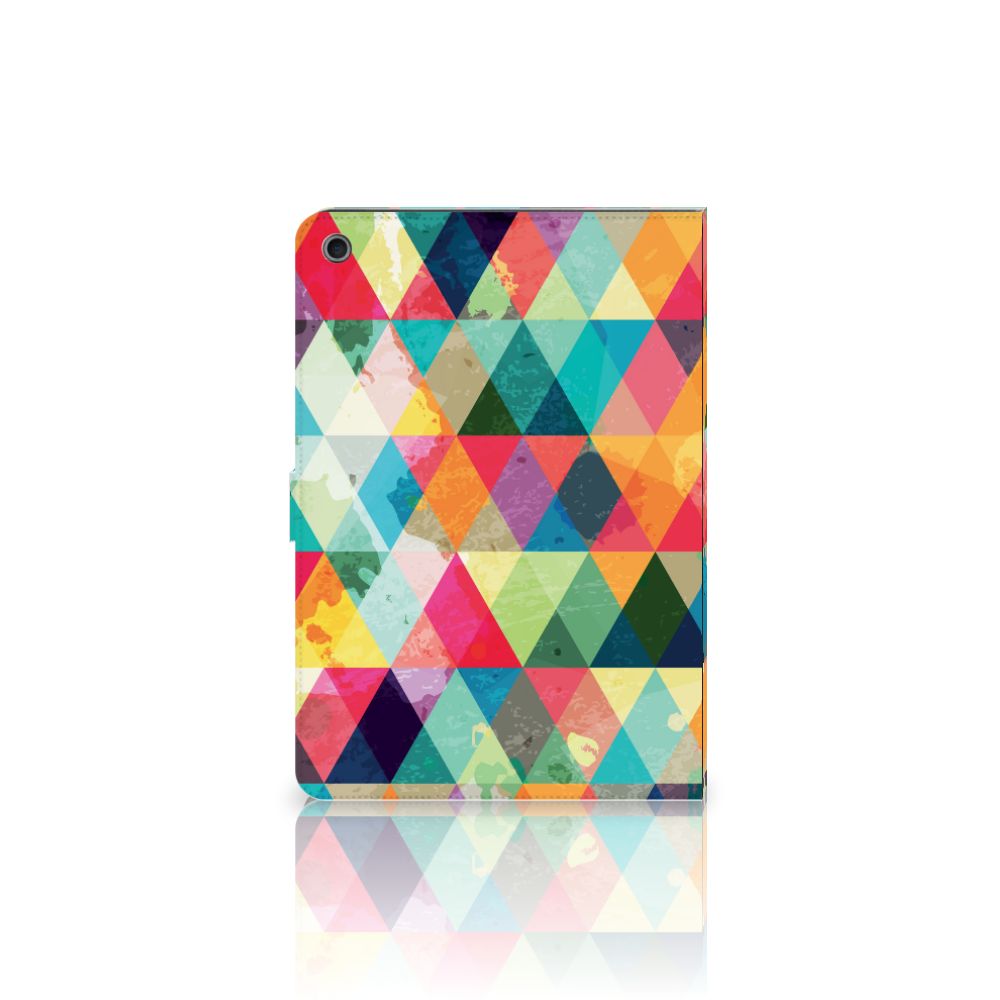 Tablet Hoes Geruit - open hoes