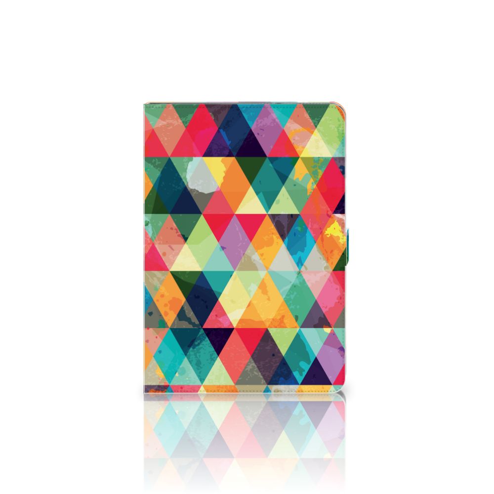 Tablet Hoes Geruit - achterkant