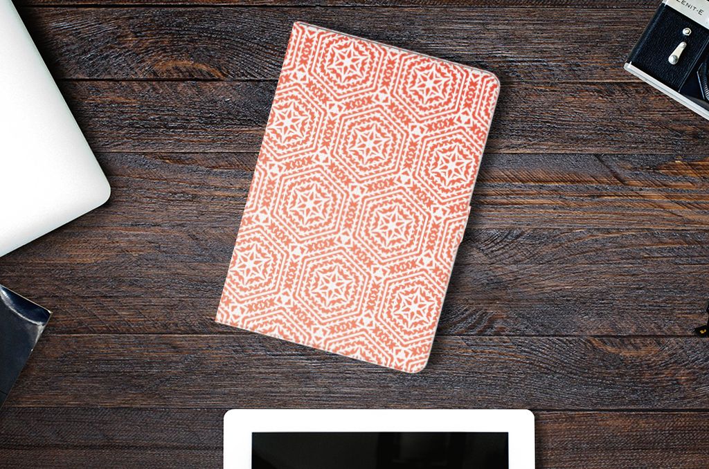 Tablet Hoes Pattern Orange - lifestylefoto