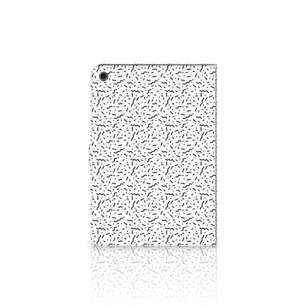 Tablet Hoes Stripes Dots - open hoes