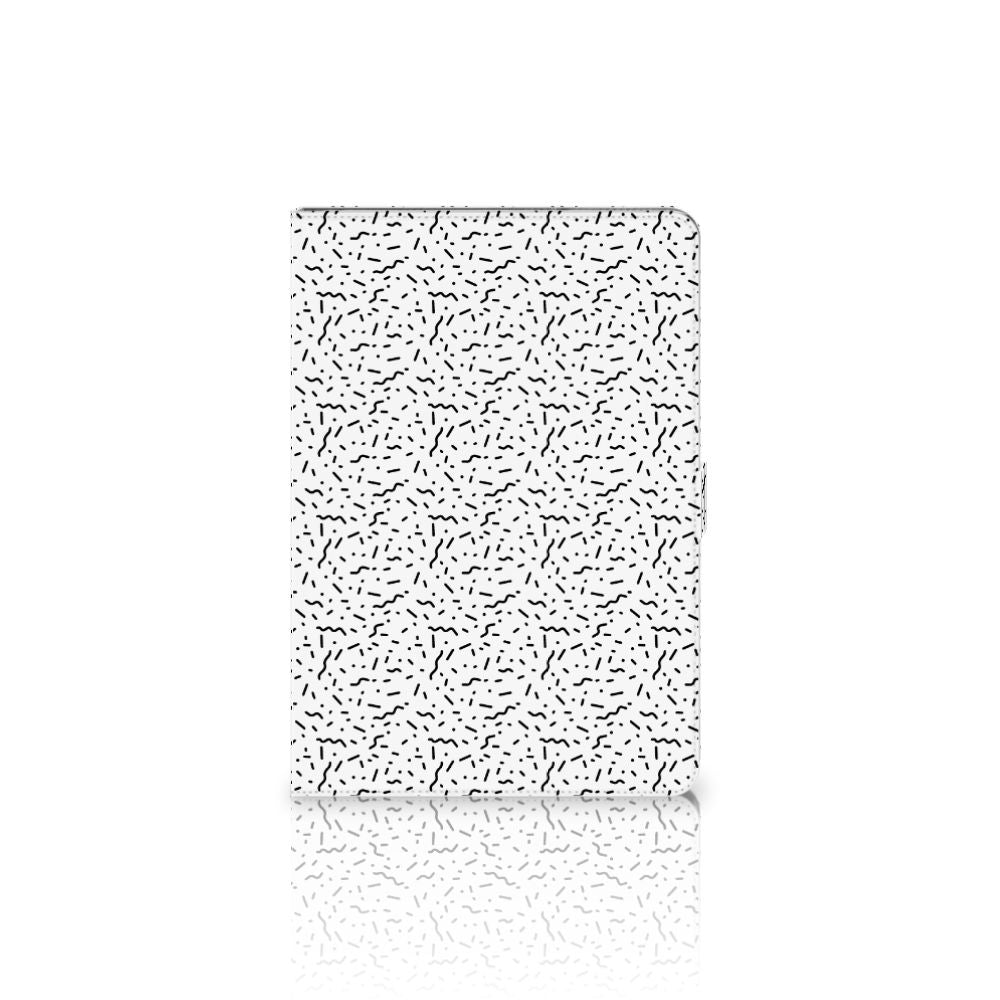 Tablet Hoes Stripes Dots - achterkant