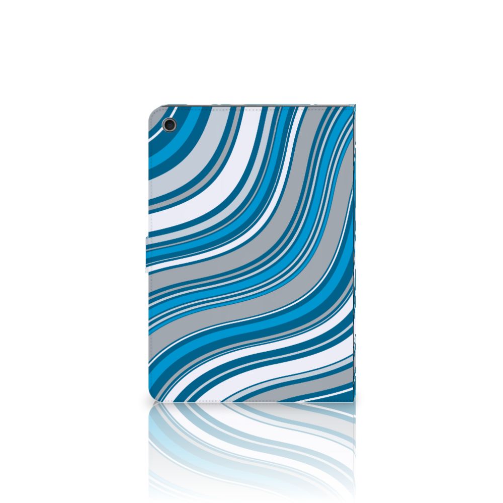 Tablet Hoes Waves Blue - open hoes