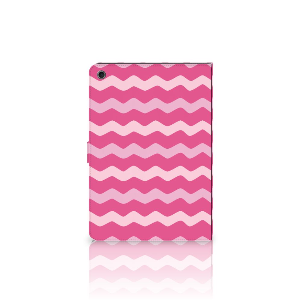 Tablet Hoes Waves Pink - open hoes