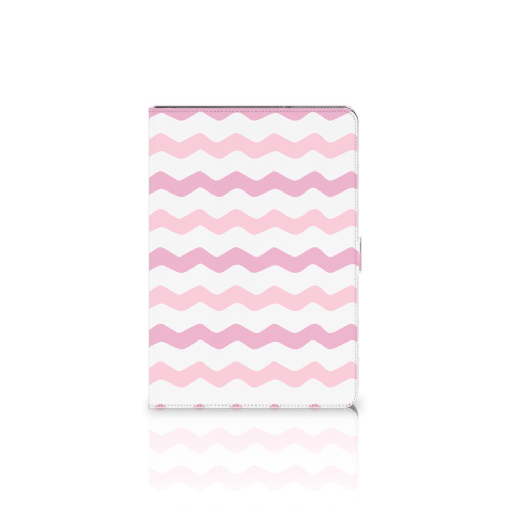 Tablet Hoes Waves Roze - achterkant