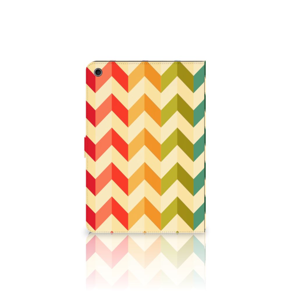 Tablet Hoes Zigzag Multi Color - open hoes