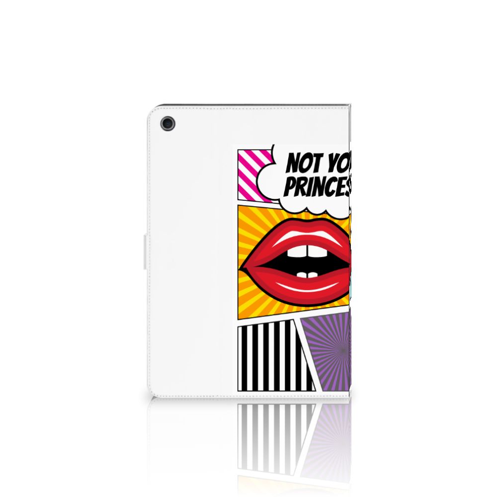 Tablet Hoes met standaard Popart Princess - open hoes