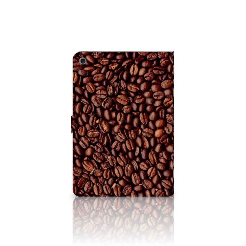 Tablet Stand Case Koffiebonen - open hoes