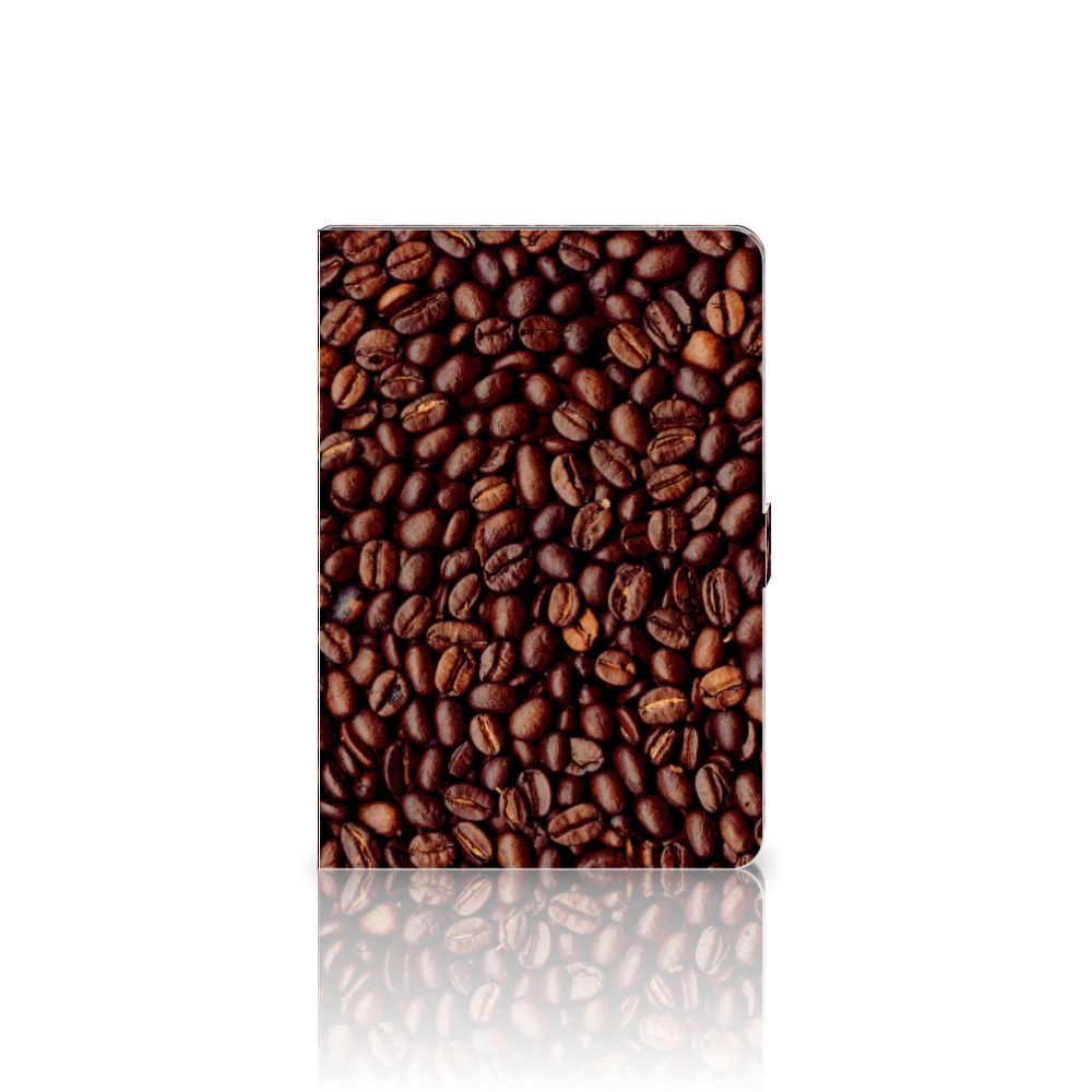 Tablet Stand Case Koffiebonen - achterkant