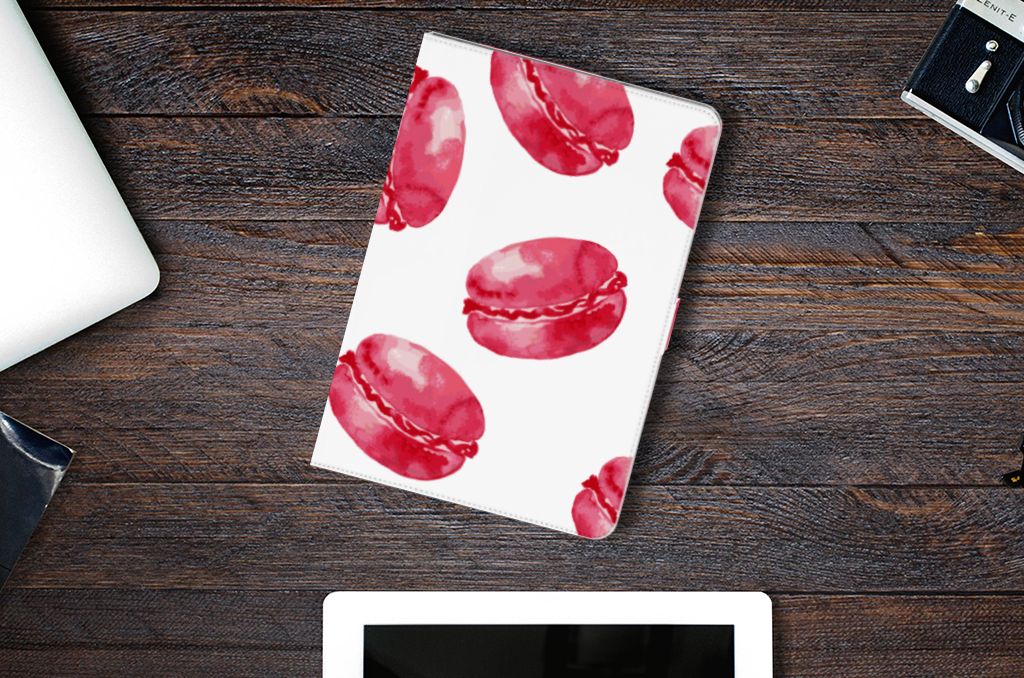Tablet Stand Case Pink Macarons - lifestylefoto