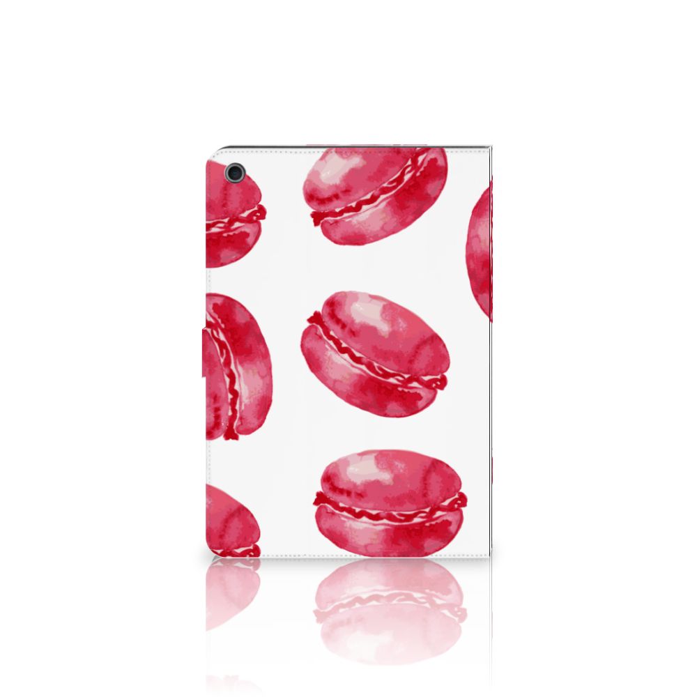 Tablet Stand Case Pink Macarons - open hoes