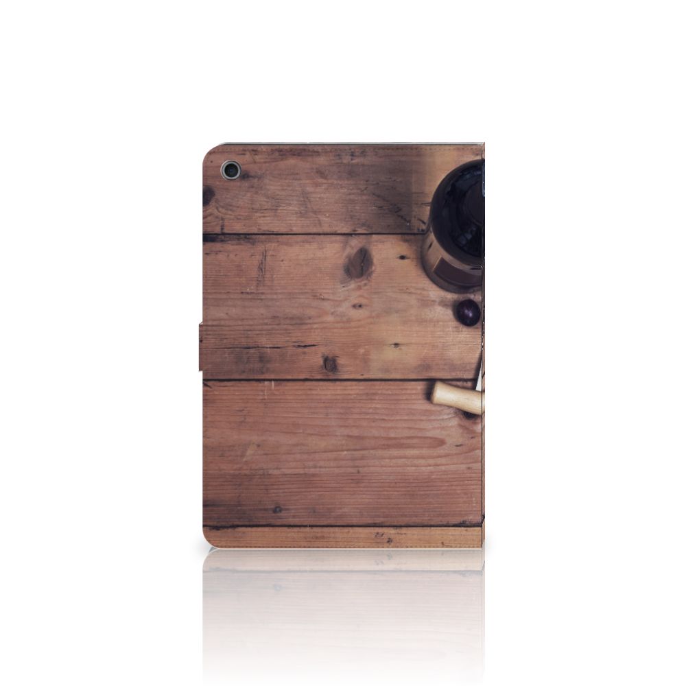 Tablet Stand Case Wijn - open hoes