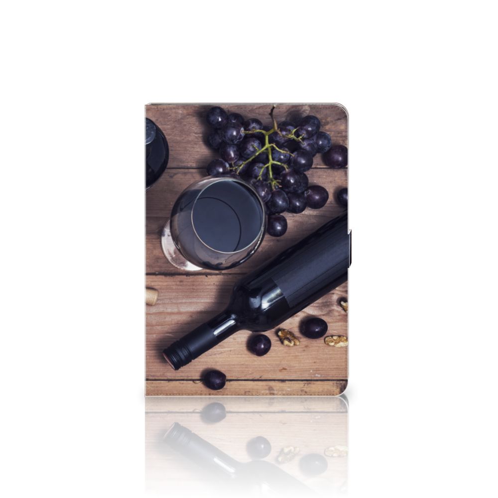 Tablet Stand Case Wijn - achterkant