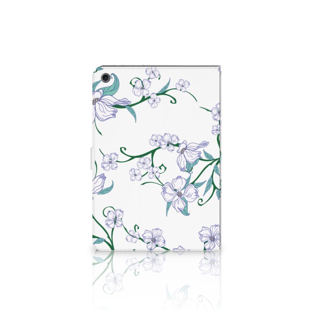 Uniek Tablet Cover Blossom White - open hoes