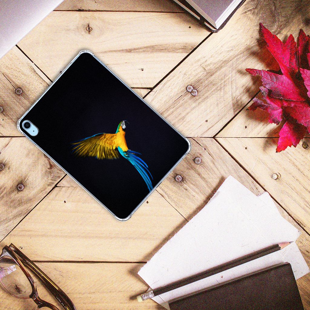 iPad (2022) 10.9 Back Case Papegaai