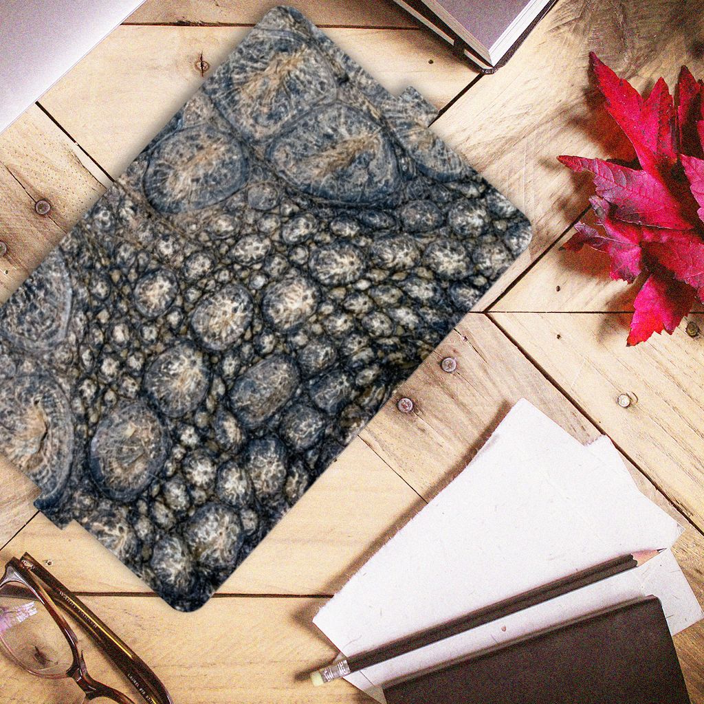 iPad (2022) 10.9 Flip Case Krokodillenprint