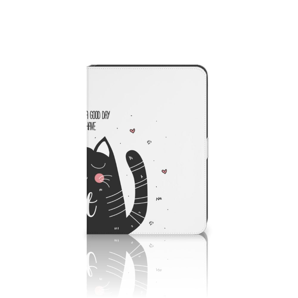 iPad (2022) 10.9 Hippe Tablet Hoes Cat Good Day