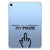 iPad (2022) 10.9 Print Case Finger Don't Touch My Phone