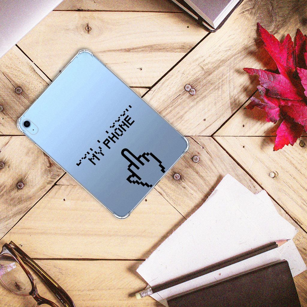 iPad (2022) 10.9 Print Case Finger Don't Touch My Phone