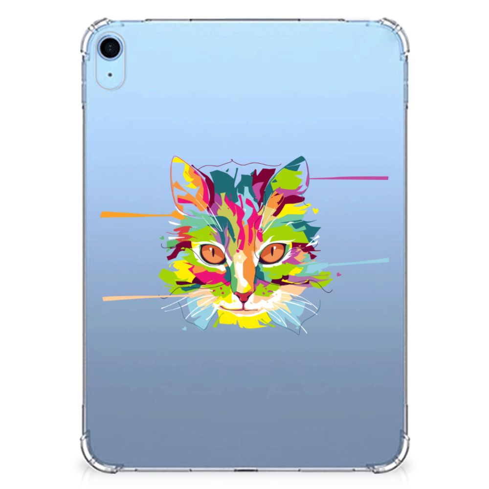 iPad (2022) 10.9 Tablet Back Cover Cat Color