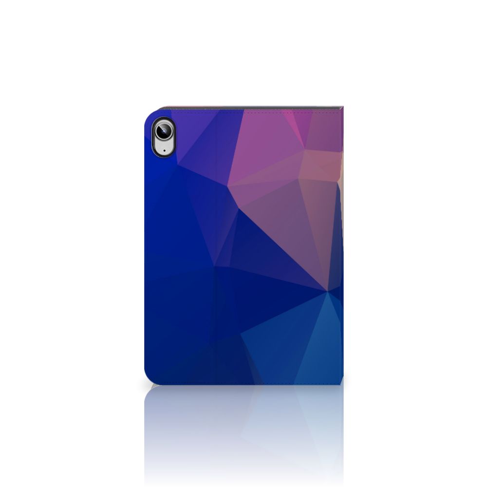 iPad (2022) 10.9 Tablet Beschermhoes Polygon Dark